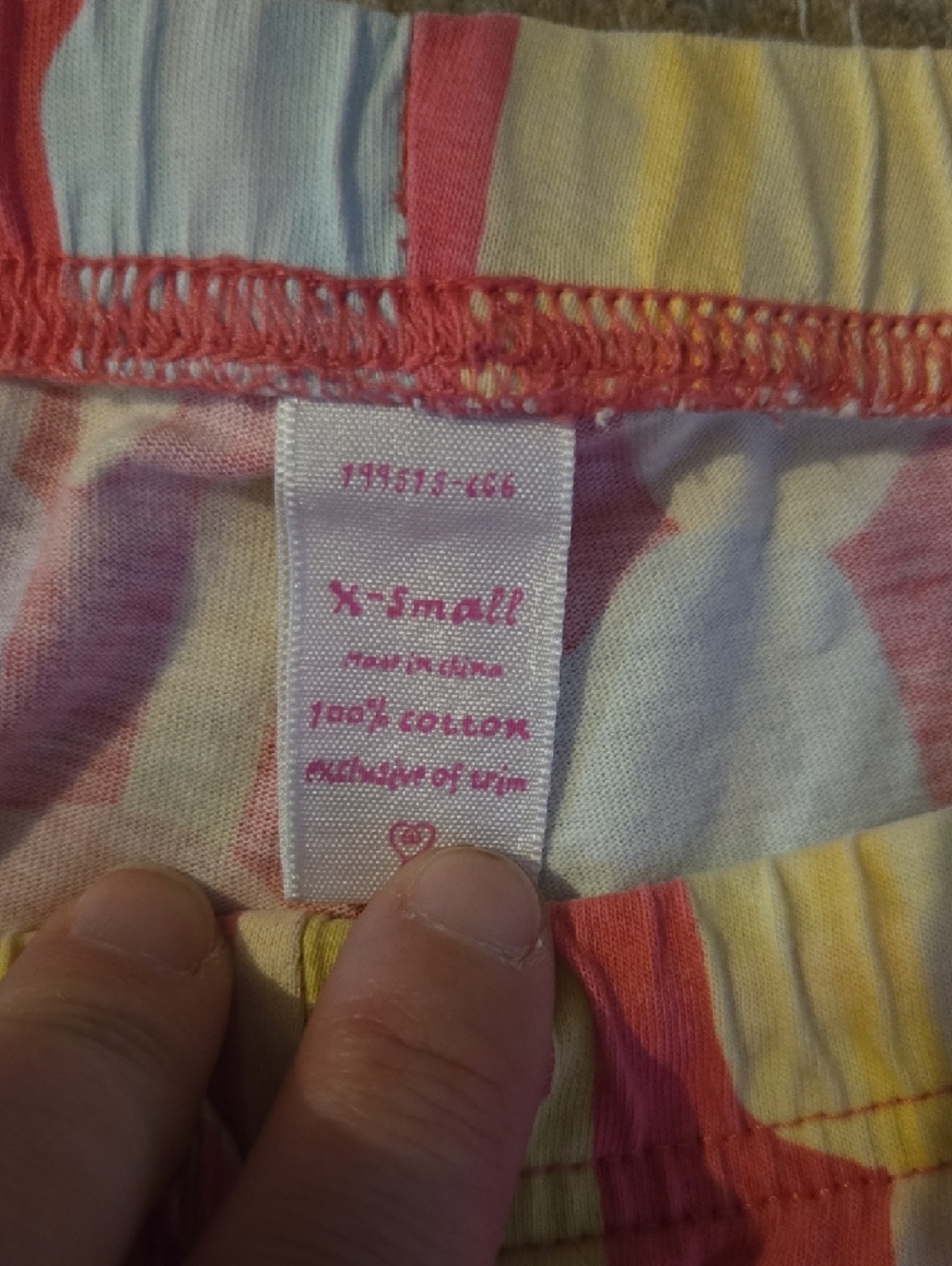 Pink Popsicle-Print Pajama Pants - Picture 2 of 4